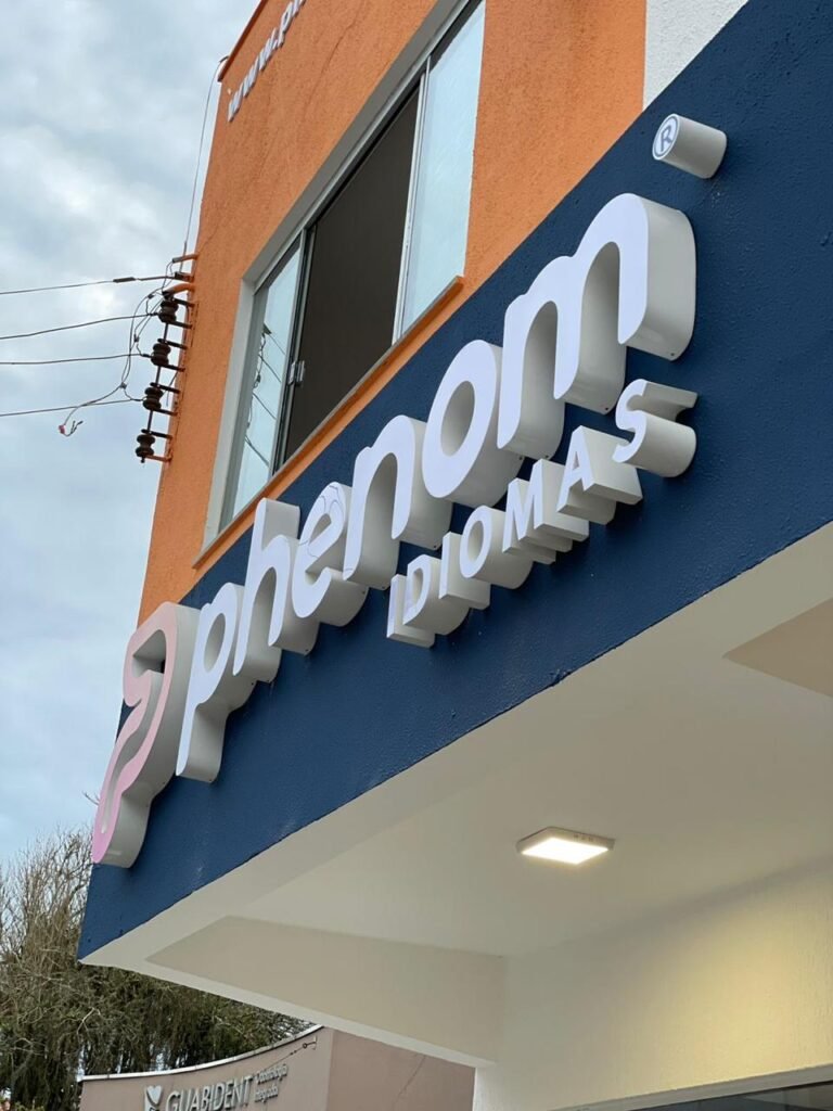 Letras Caixa em Balneário Camboriú e Região